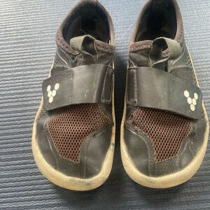 Vivo Barefoot Kids Black and Brown Sneakers